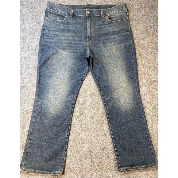Lucky Brand 181 Men's Jeans Blue, Relaxed Straight (44/30) - Picture 2 of 16